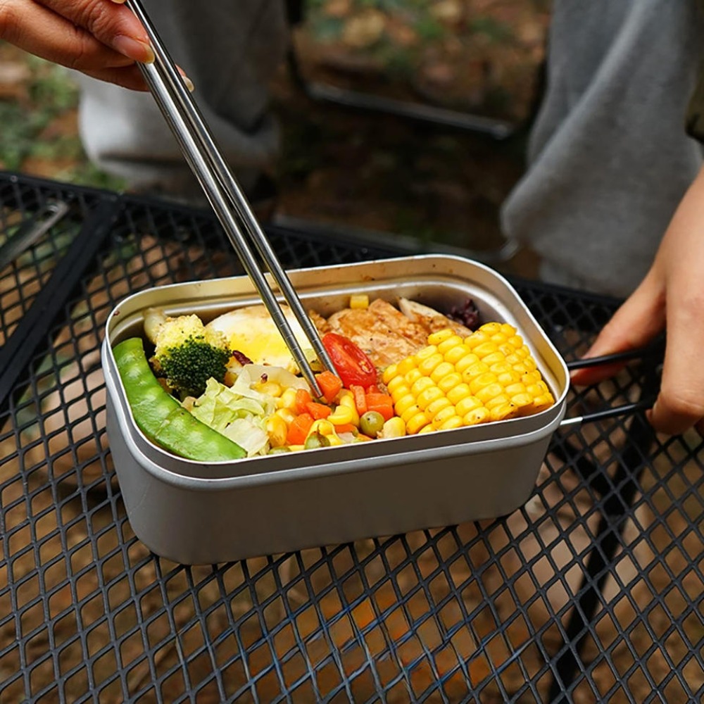 Camping Cooking Box Set - Set da Cucina Ultraleggero per Campeggio,