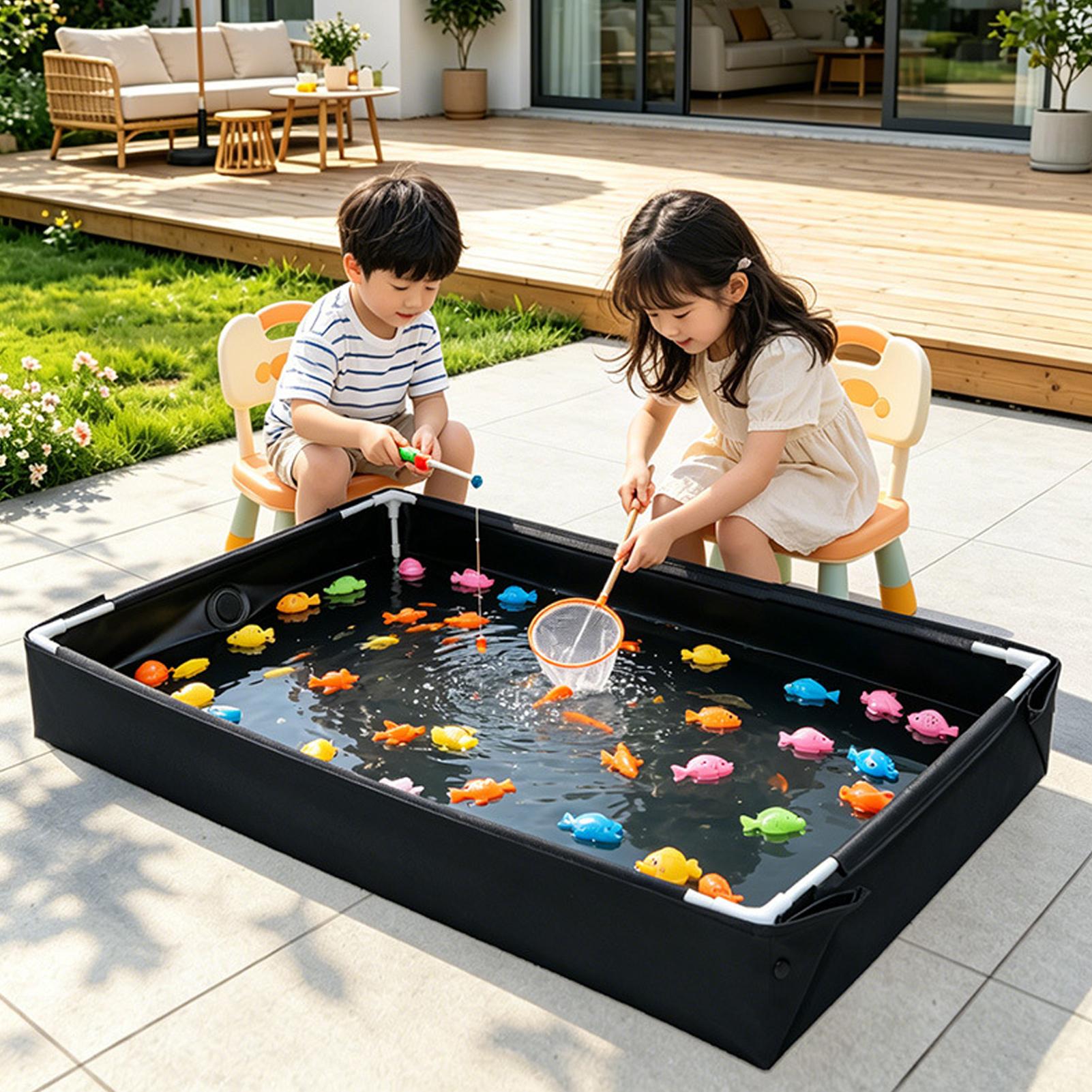 Camping Cooking Table Foldable - Sabbiera Pieghevole per Bambini, Tavolo 2-in-1