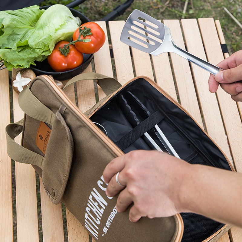 Camping Cooking Cutlery Set - Set da Cucina da Campeggio 8