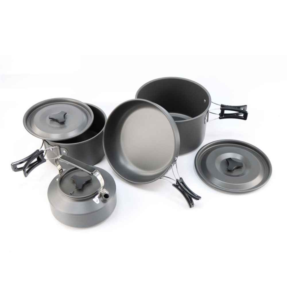 Camping Cooking Set Lightweight - Set da Cucina da Campeggio in