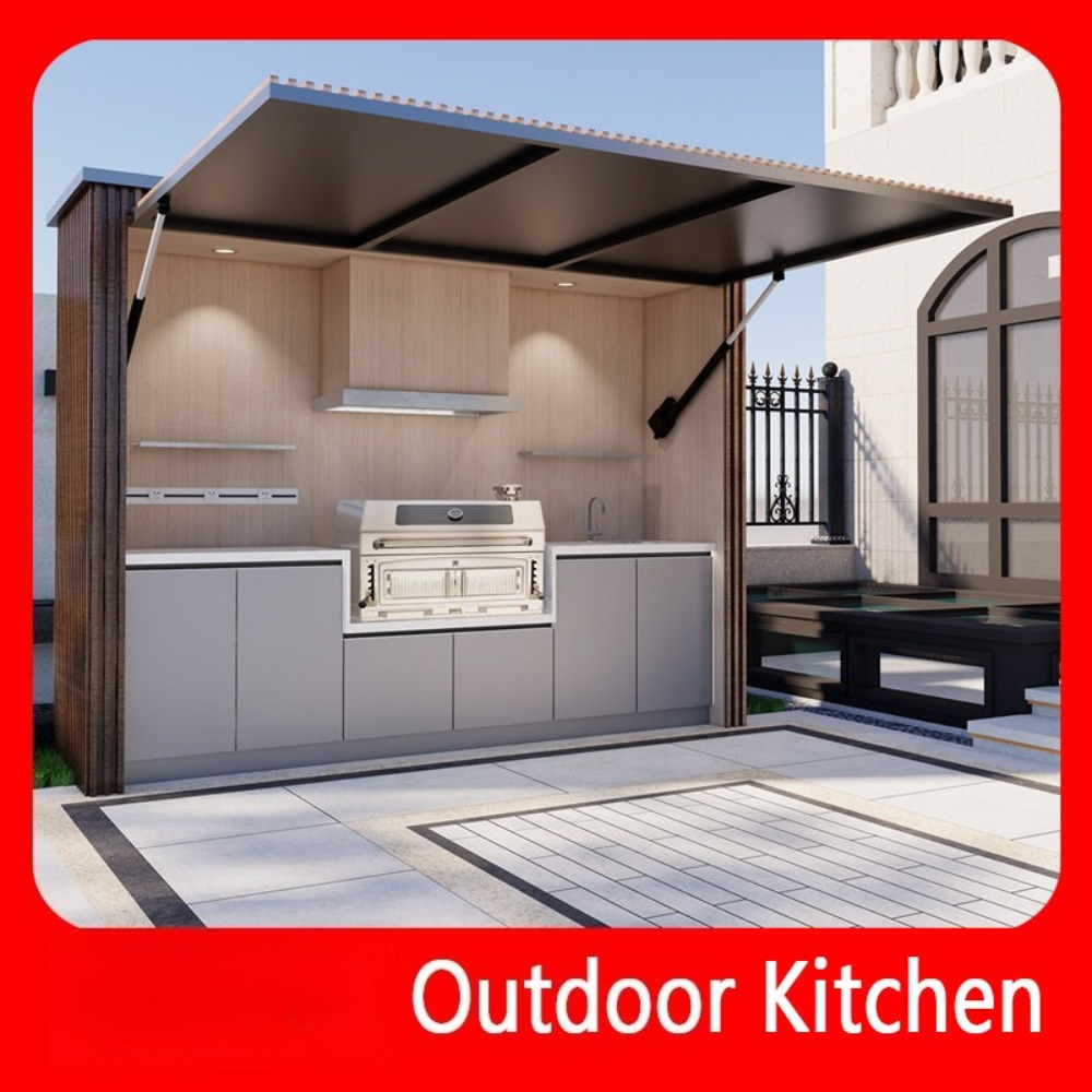 Camping Cooking And Dining Set - Isola Cucina Mobile da Esterno Pieghevole