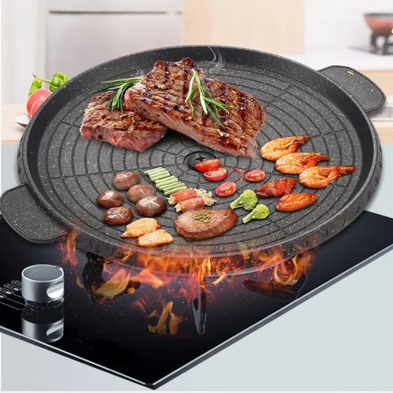 Camping Cooking Hot Plate - 3 forme 32 centimetri Coreano Maifan