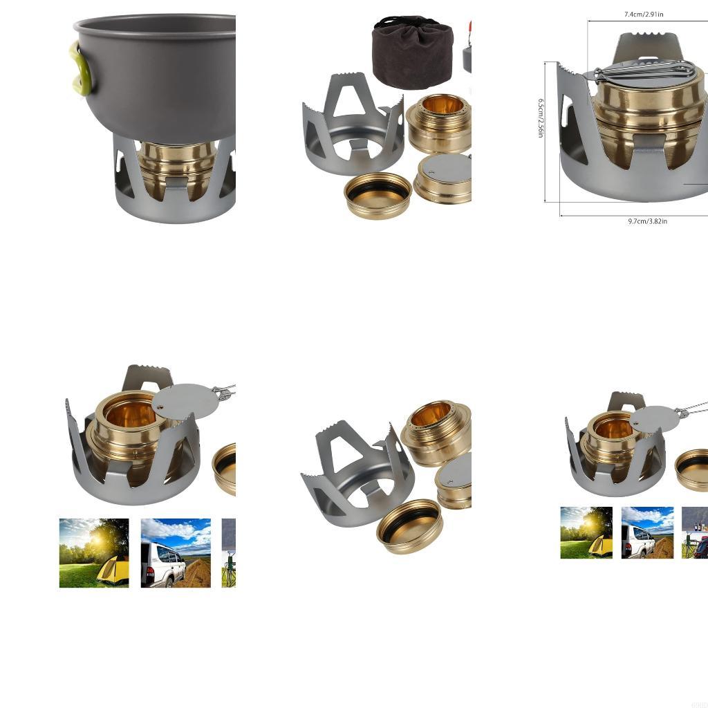 Camping No Cooking Meals - Set fornello da escursionismo per riscaldare