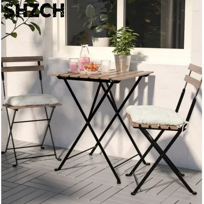 Camping Cooking Table Foldable - Tavolo e Sedie Pieghevoli in Ferro