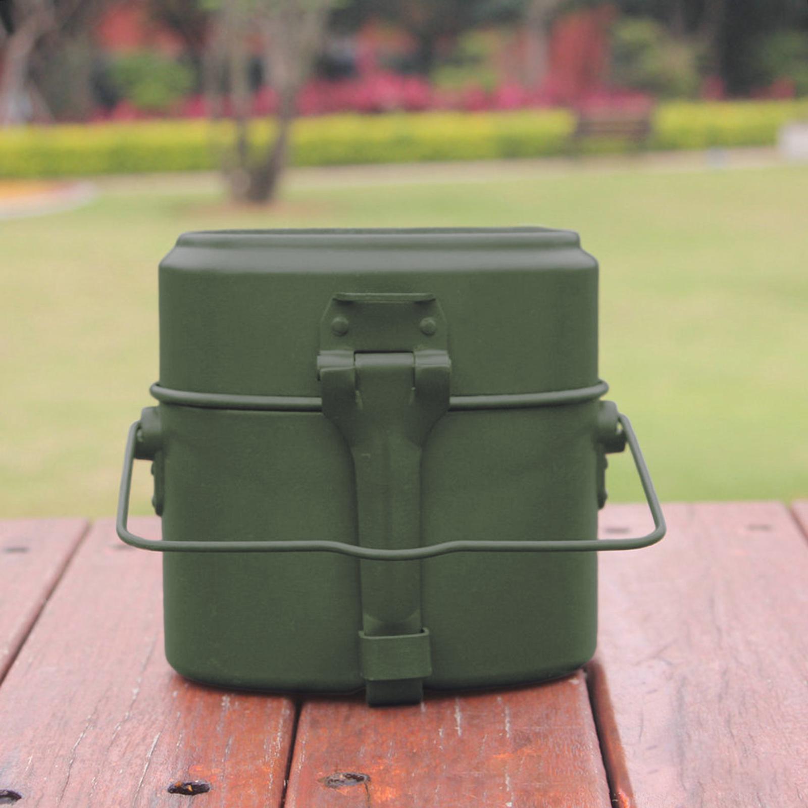 Camping Cooking Box Set - Set di Pentole da Campeggio in