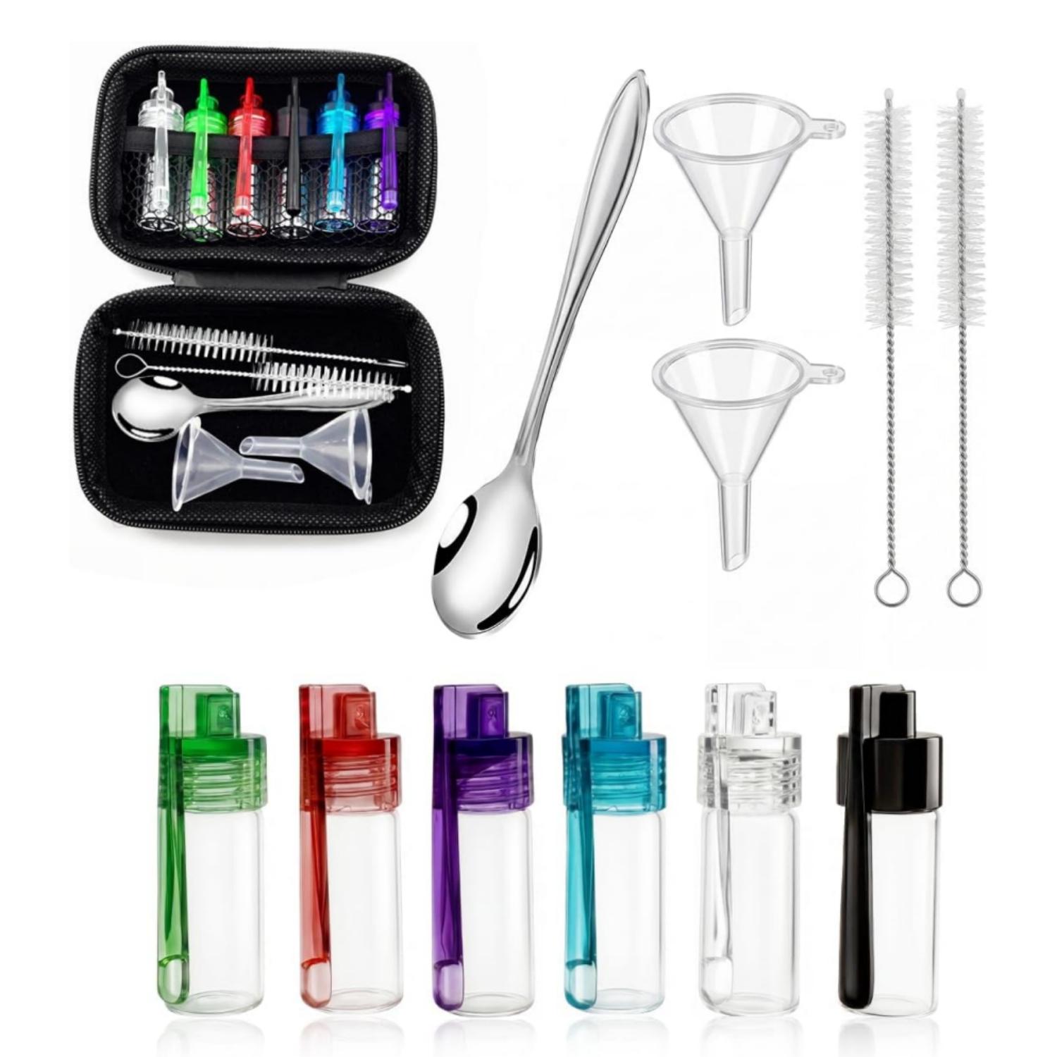 Camping Cooking Box Set - Set di 6 Contenitori per Spezie