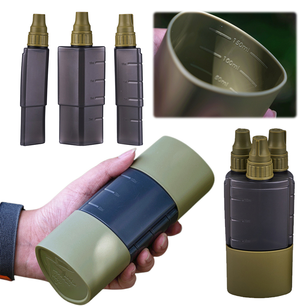 Camping Cooking And Dining Set - 3 in 1 bottiglia per dispenser