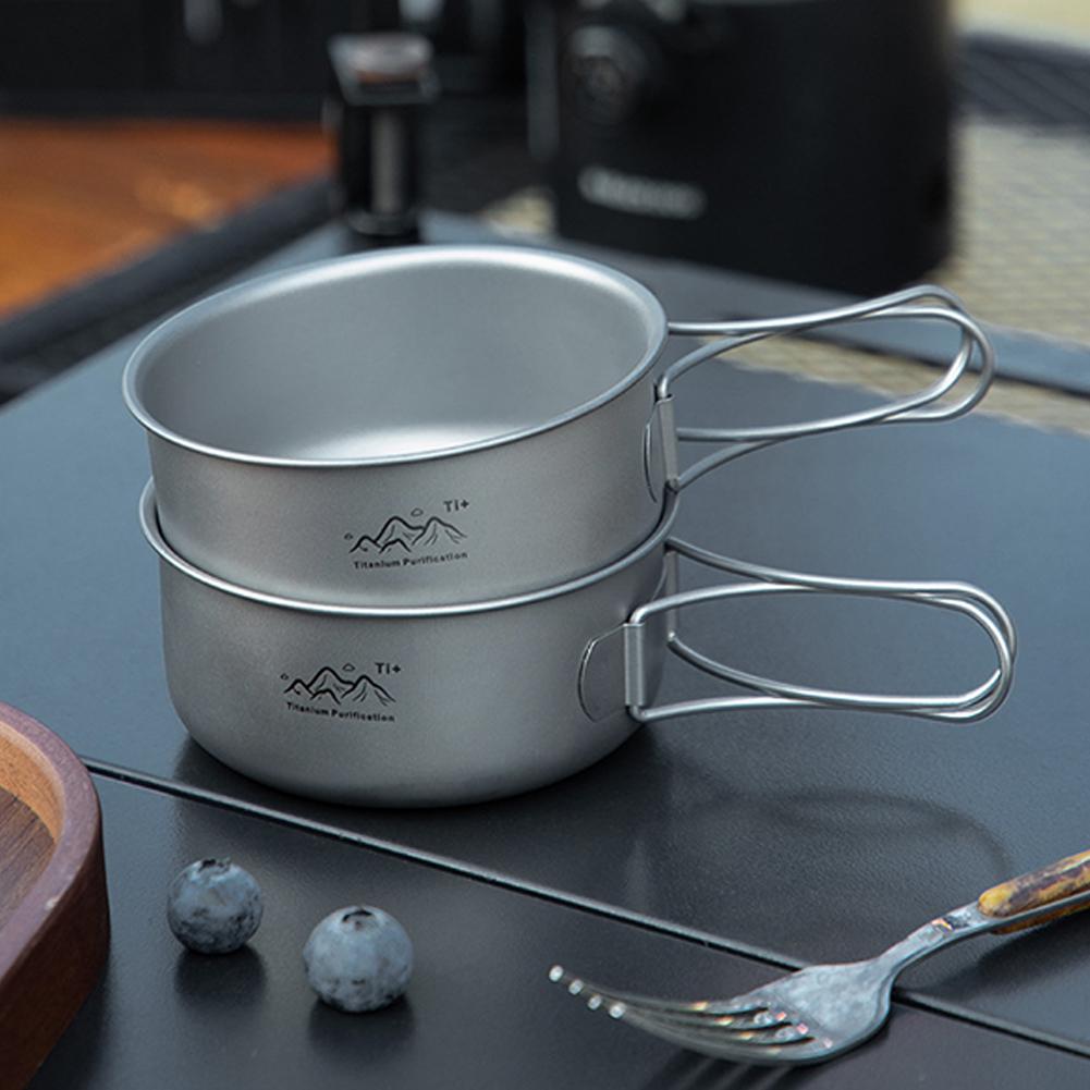 Camping No Cooking Meals - Pentola da campeggio ultraleggera, pentola portatile