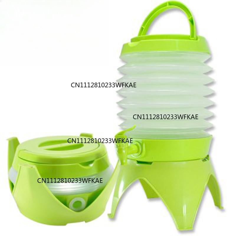 Camping Cooking And Drinking - Secchio pieghevole retrattile per campeggio all'aperto,