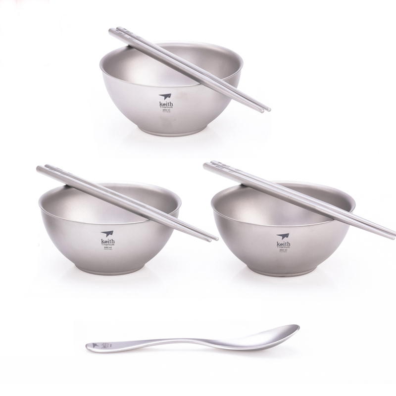 Camping Cooking Box Set - Set da cucina Keith, ciotola in