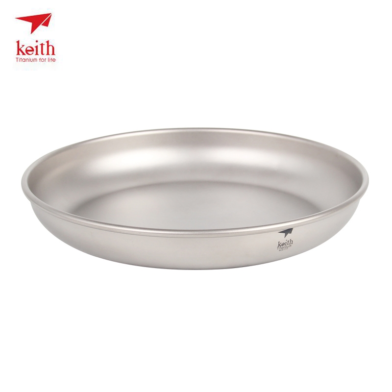 Camping Cooking Plate - Keith Piatto in titanio Piatti da