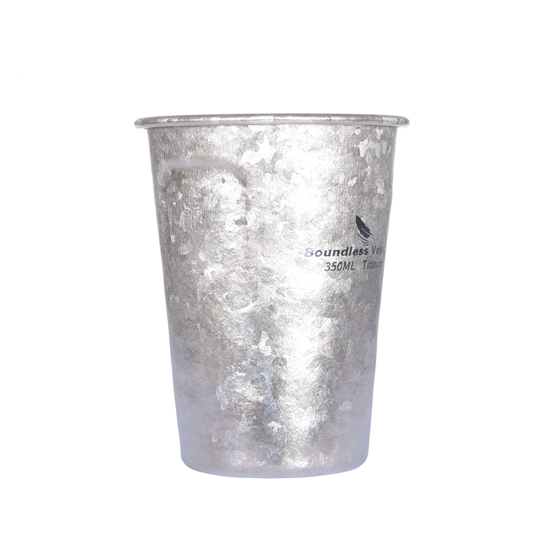Camping Cooking And Drinking - Boundless Voyage 180ml Tazza in titanio