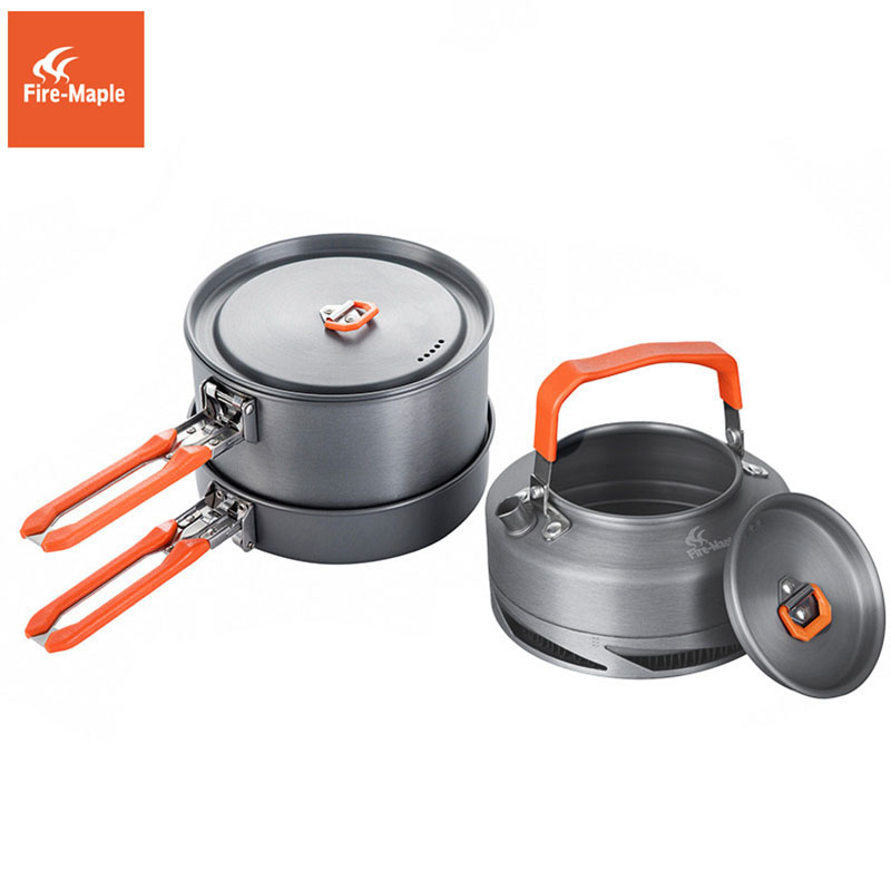Camping Cooking And Dining Set - Fire Maple Campeggio Pentolame e Utensili