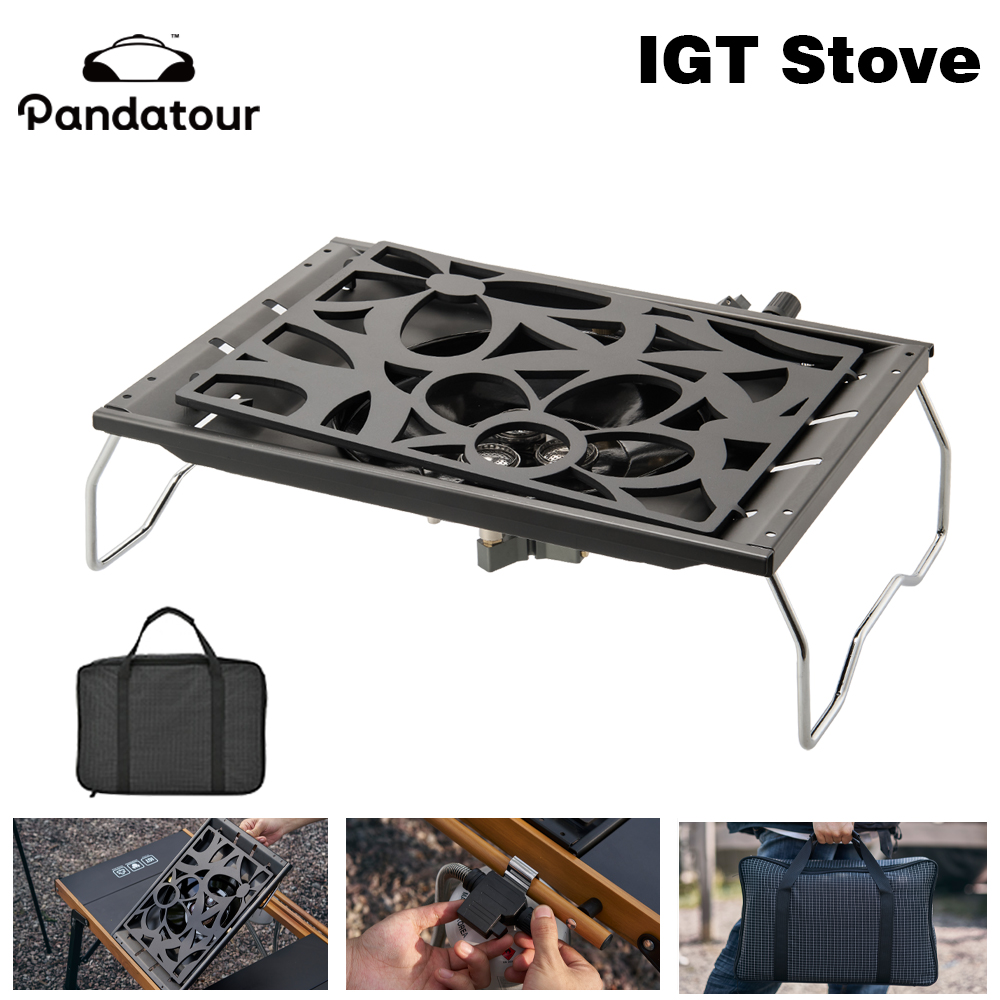 Camping Cooking Plate - Pandatour IGT Camping Fornello ad alta