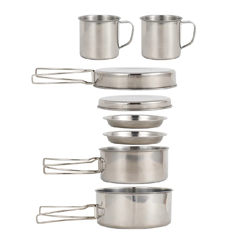 Set da 8 Pezzi per Campeggio,  - Camping Cooking Hot Plate recensione e prezzo