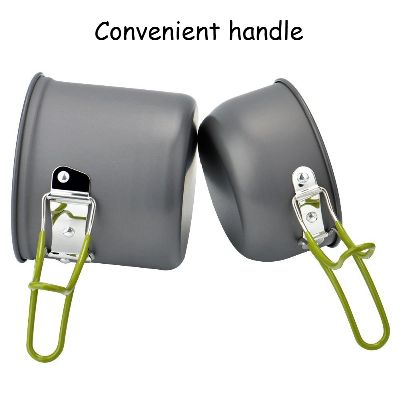 Set di pentole da campeggio po - Camping Cooking Set Lightweight recensione e prezzo