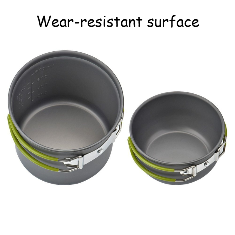 Set di pentole da campeggio po - Camping Cooking Set Lightweight recensione e prezzo