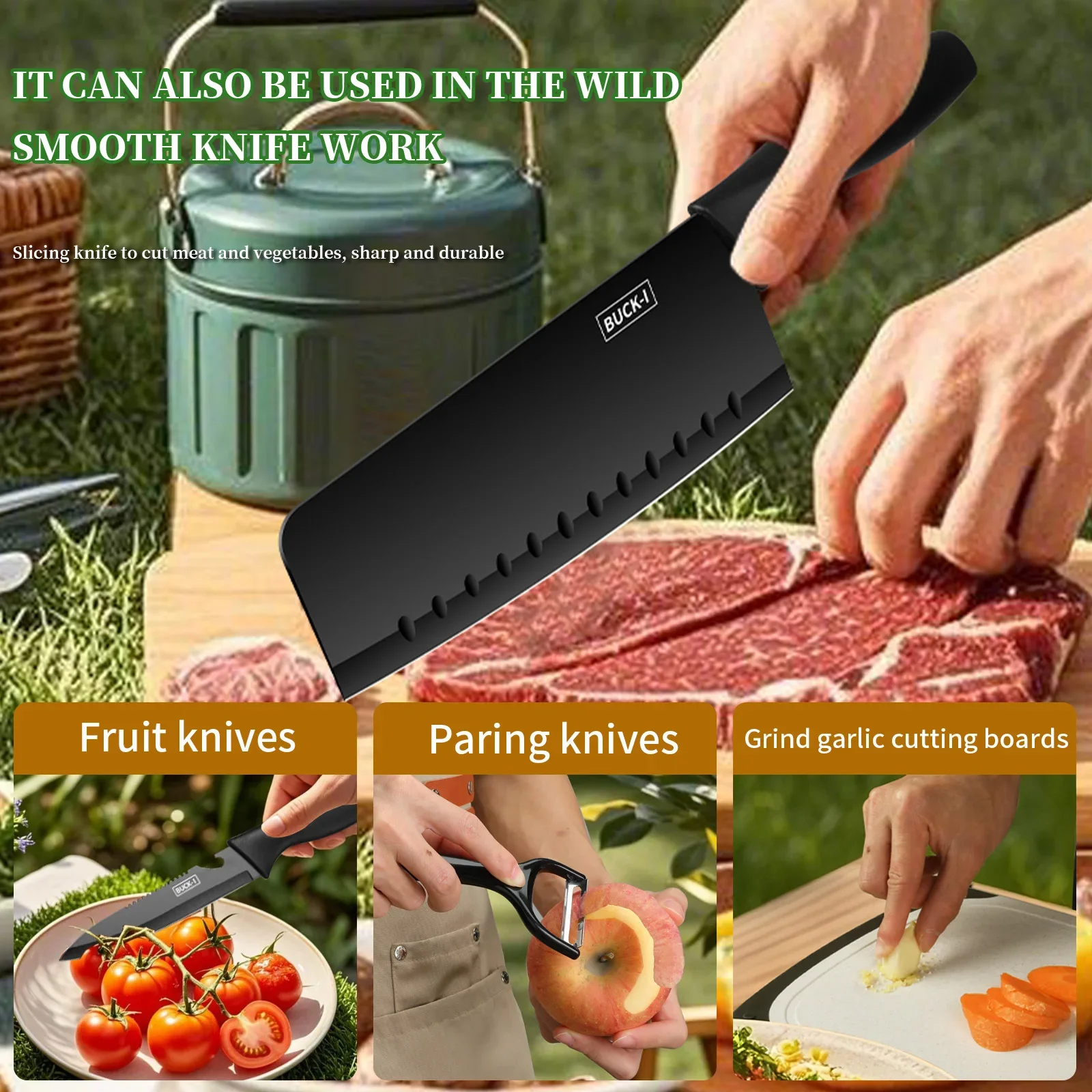 Utensili da esterno portatili  - Camping Cooking And Dining Set recensione e prezzo