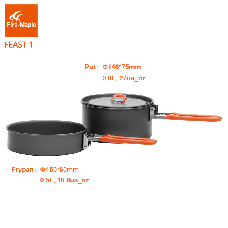 Fuoco Maple festa 1 campeggio  - Camping Cooking Box Set recensione e prezzo