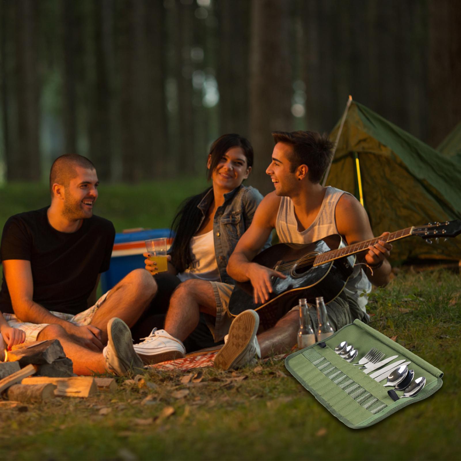 Borsa Arrotolabile per Utensil - Camping Cooking Box Set recensione e prezzo