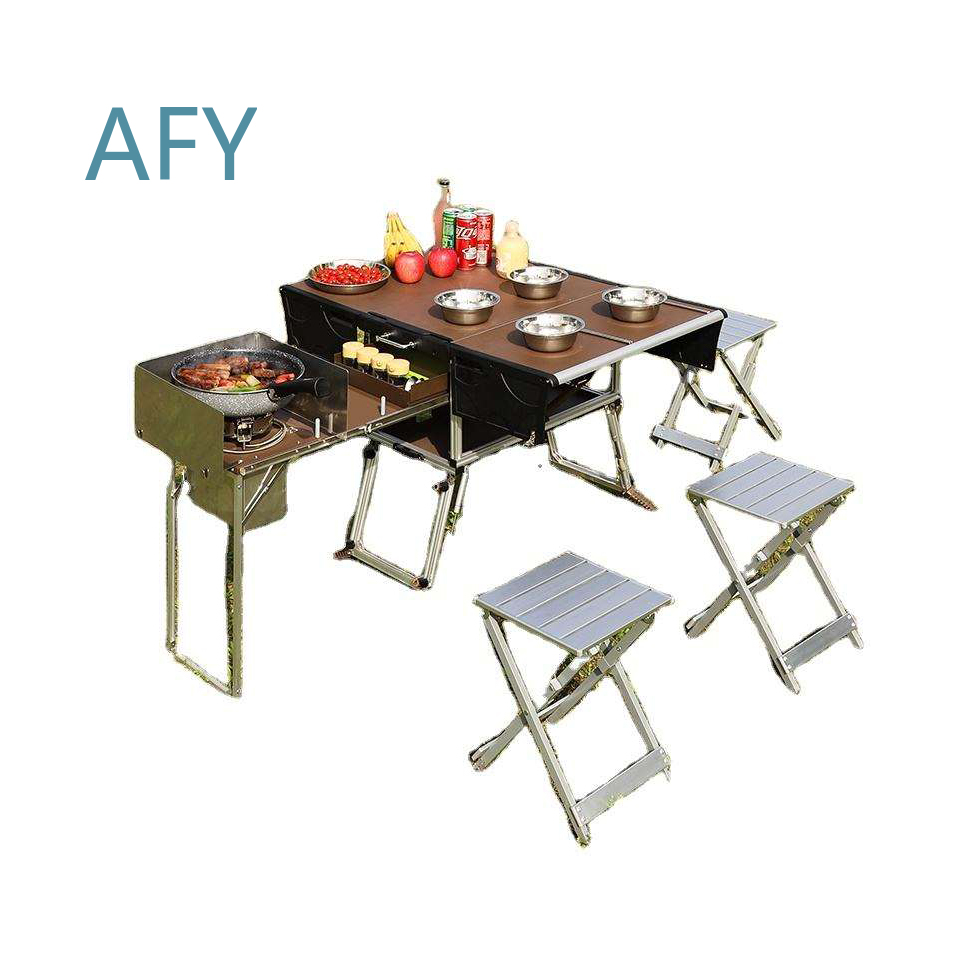 Rimorchio Pieghevole Portatile - Camping Cooking And Dining Set recensione e prezzo