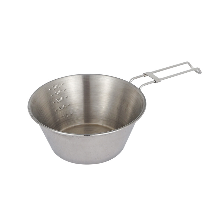 1pc ciotola pieghevole per est - Camping No Cooking Meals recensione e prezzo