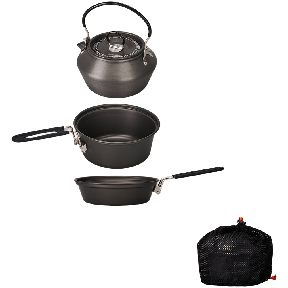 Set di pentole da campeggio in - Camping Cooking Set Lightweight recensione e prezzo