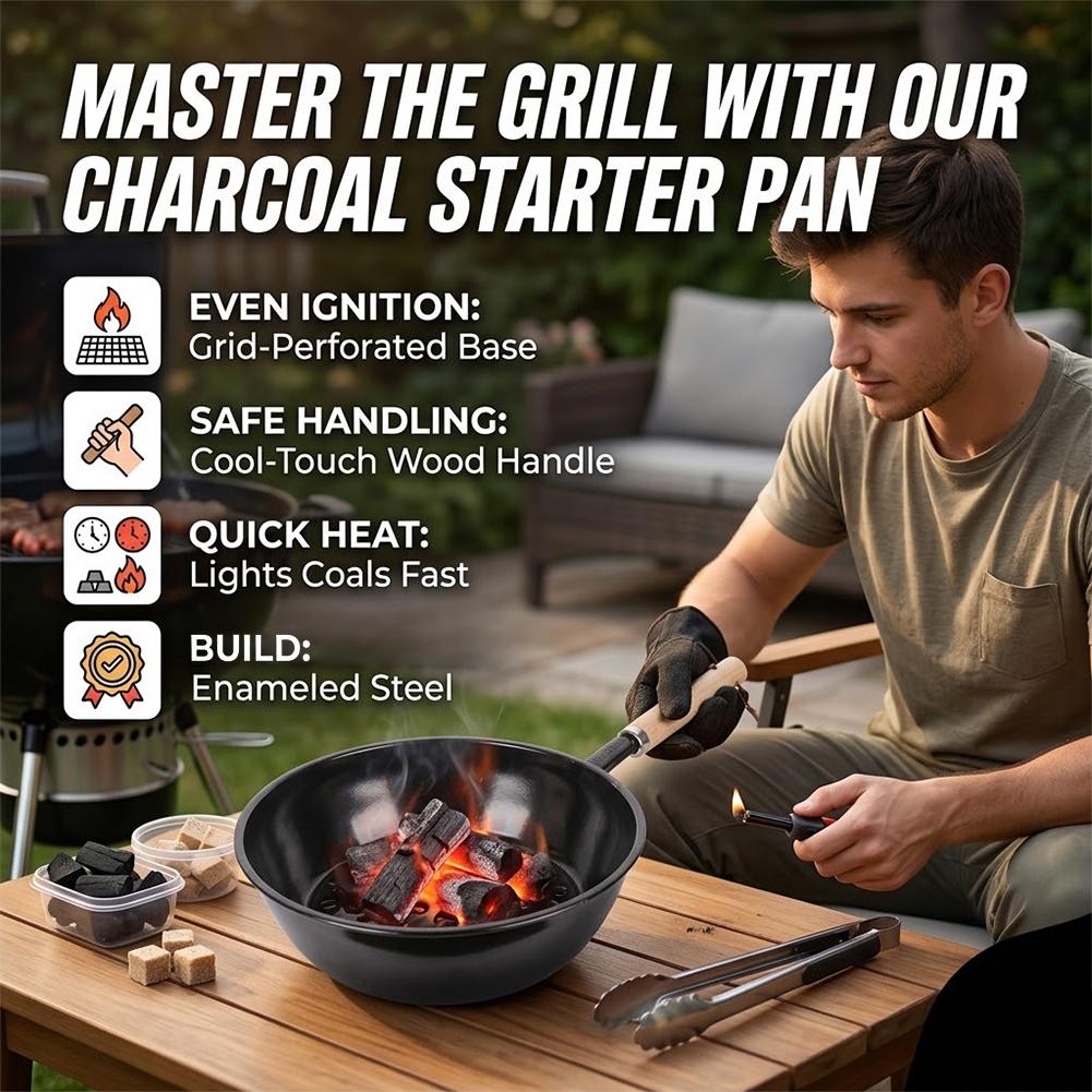 Fornello Portatile da Esterno  - Charcoal Chimney Starter recensione e prezzo