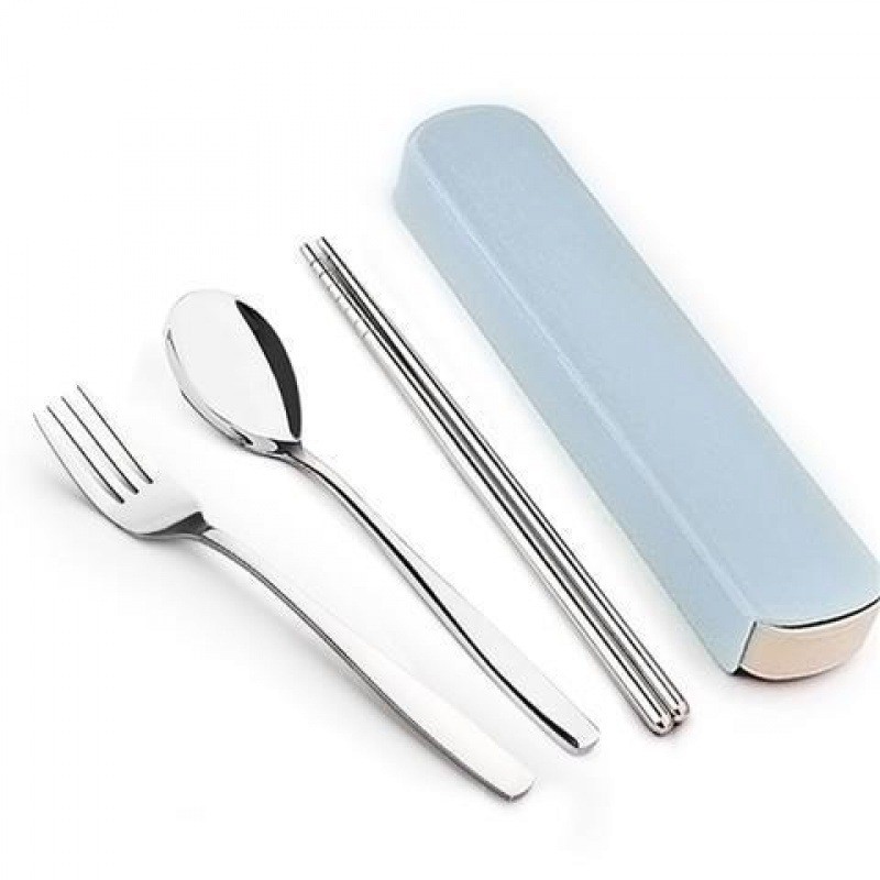 4 pezzi/set bacchette in accia - Camping Cooking Cutlery Set recensione e prezzo