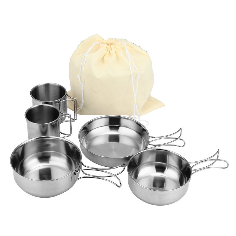 Set di pentole e utensili da c - Camping Cooking Box Set recensione e prezzo