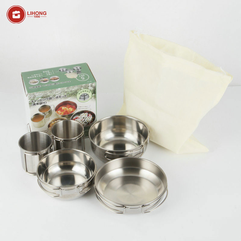 Set di pentole e utensili da c - Camping Cooking Box Set recensione e prezzo