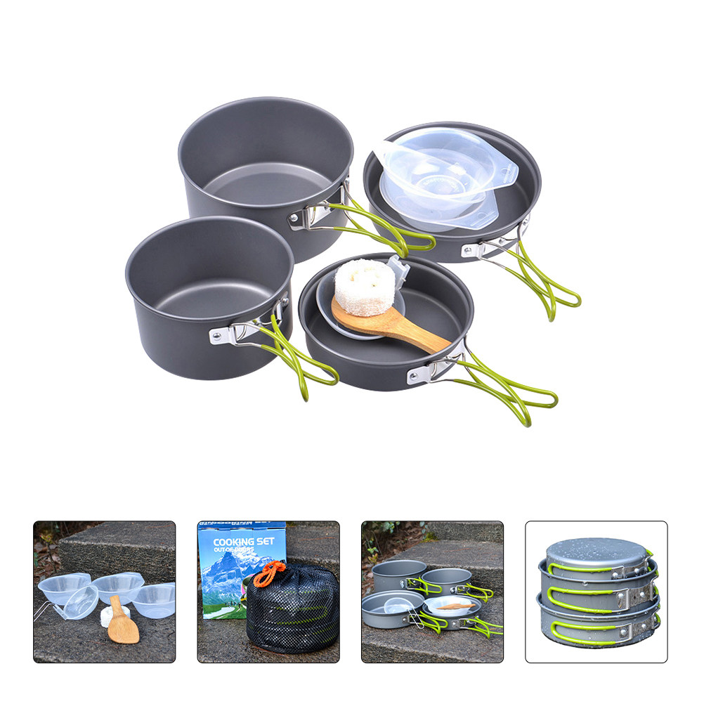 1 Set di Utensili da Cucina pe - Camping Cooking Set Lightweight recensione e prezzo