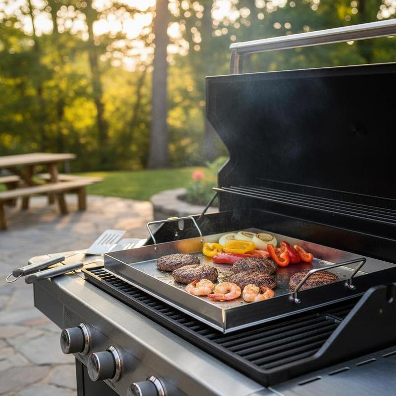 Piastra universale piatta 18x1 - Camping Cooking Plate recensione e prezzo