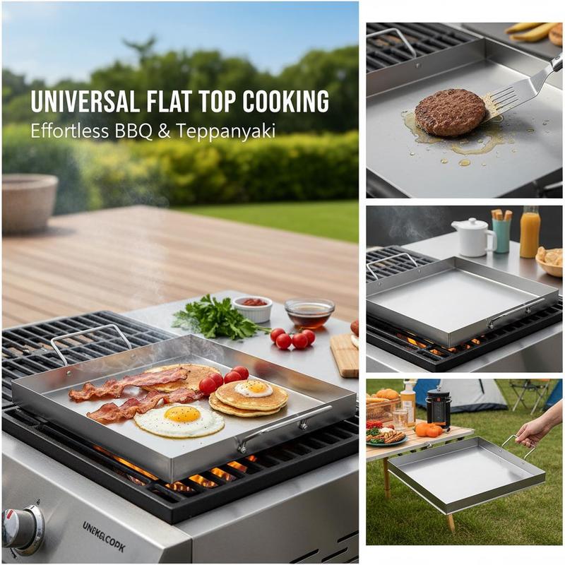 Piastra universale piatta 18x1 - Camping Cooking Plate recensione e prezzo