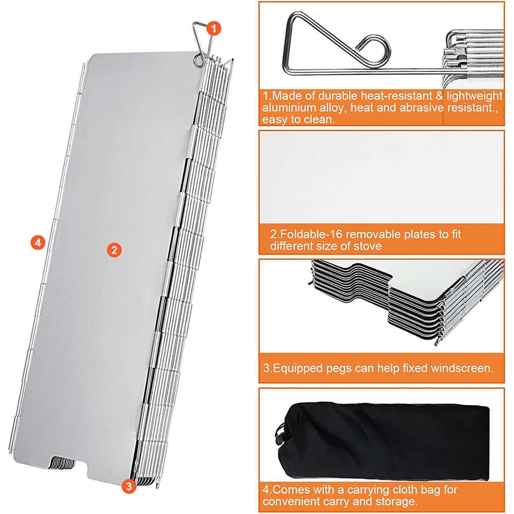 Paravento Pieghevole per Forne - Camping Cooking Set Lightweight recensione e prezzo