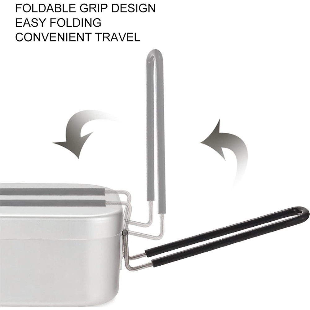 Scatole per il pranzo in allum - Camping Cooking Box Set recensione e prezzo