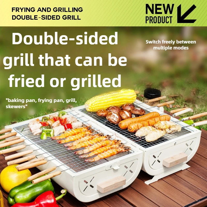 Forno Barbecue Portatile per C - Camping Cooking Grill recensione e prezzo