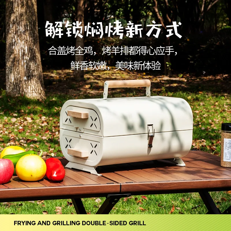 Forno Barbecue Portatile per C - Camping Cooking Grill recensione e prezzo