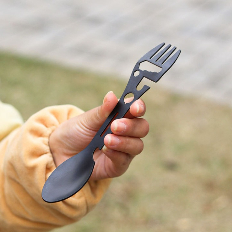 Forchetta e Cucchiaio Portatil - Camping Cooking Set Lightweight recensione e prezzo