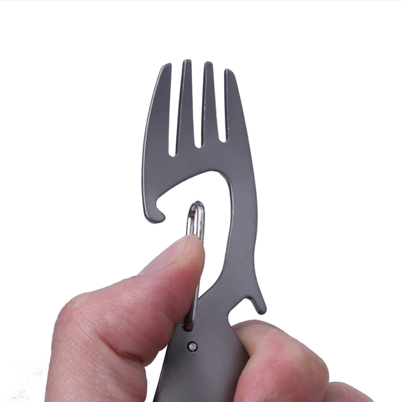 Cucchiaio multifunzionale in l - Camping Cooking Cutlery Set recensione e prezzo