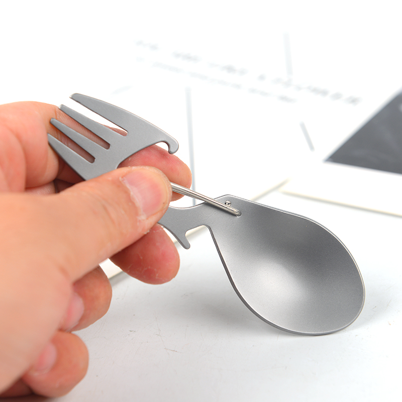 Cucchiaio multifunzionale in l - Camping Cooking Cutlery Set recensione e prezzo