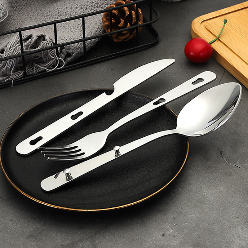 3 pz/set Stoviglie Portatili I - Camping Cooking And Dining Set recensione e prezzo