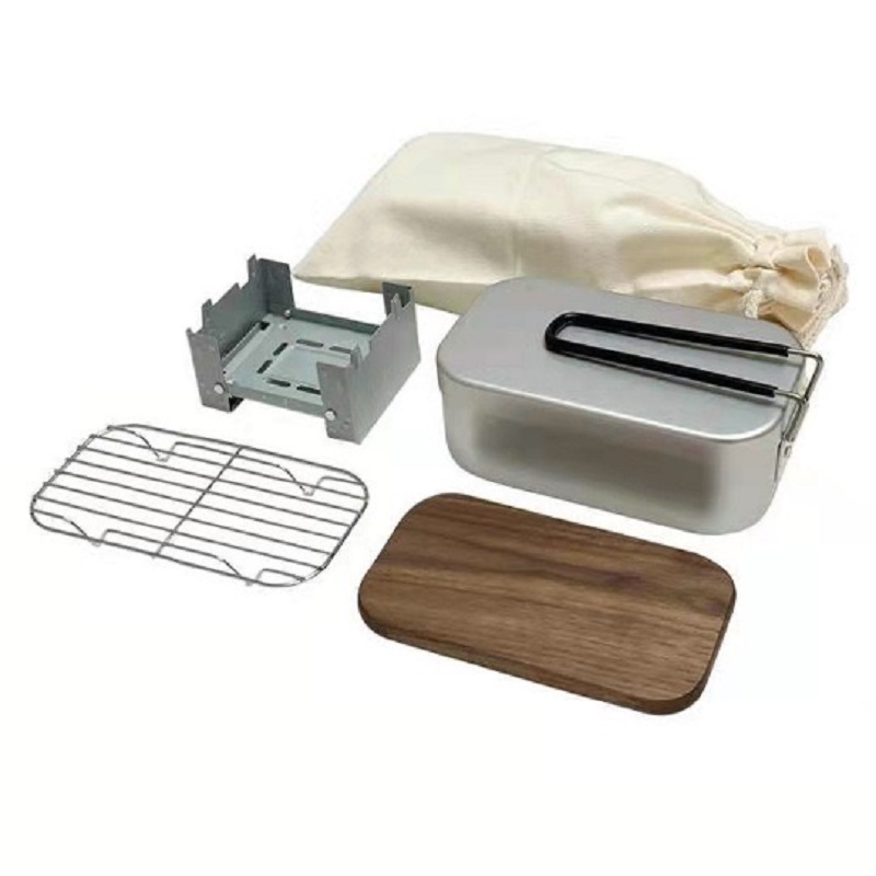 Kit per pasticcio in alluminio - Camping Cooking Box Set recensione e prezzo