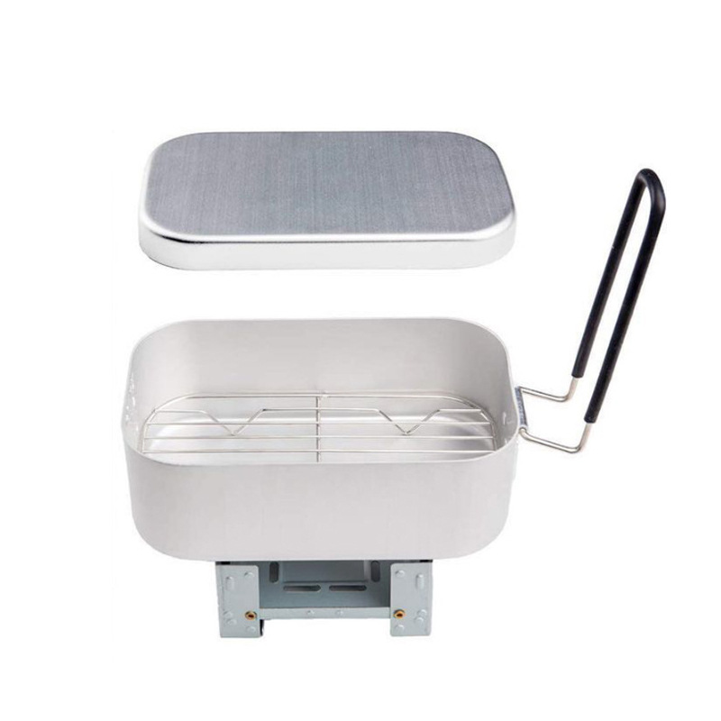 Kit per pasticcio in alluminio - Camping Cooking Box Set recensione e prezzo