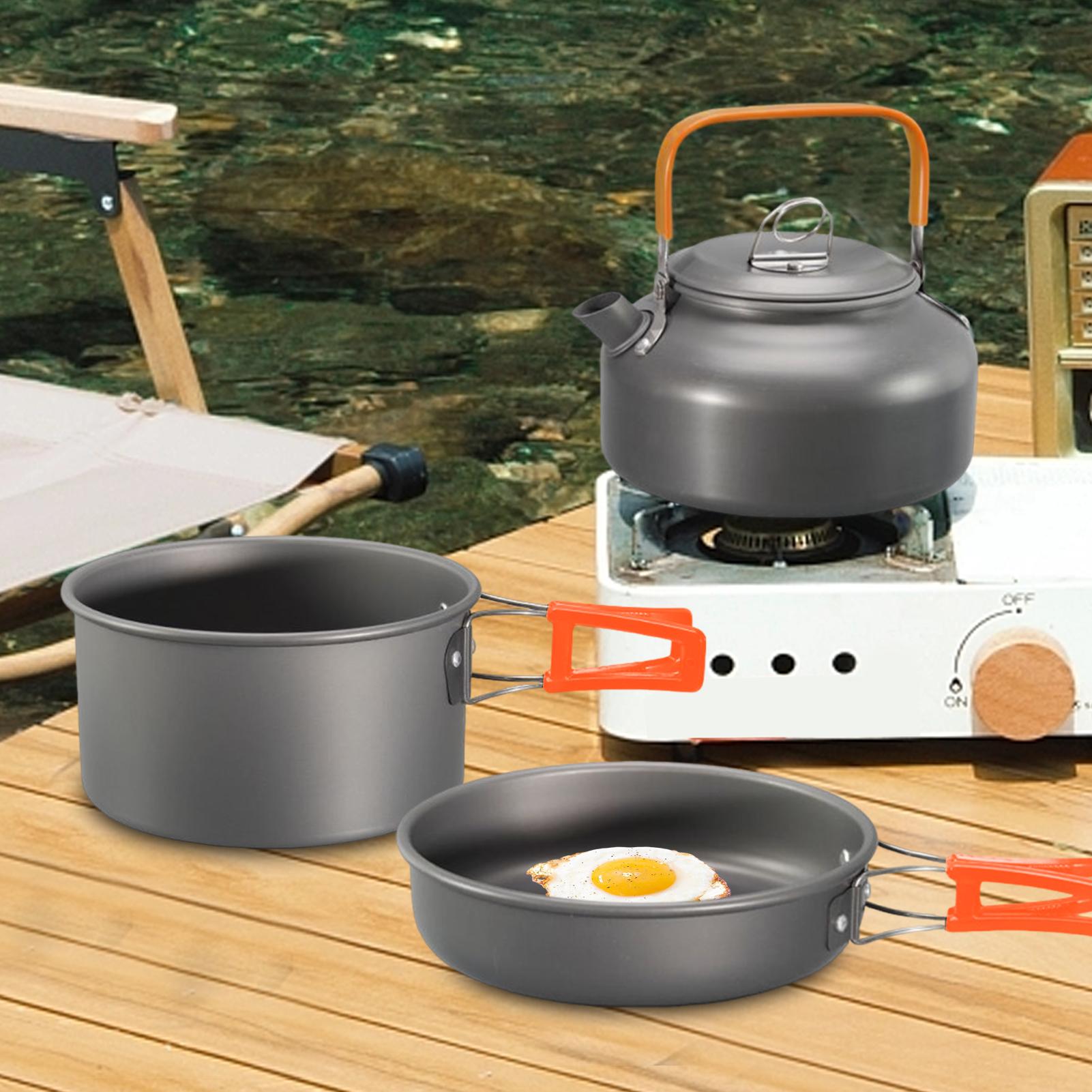 Pentole da campeggio Set di pe - Camping Cooking Set Lightweight recensione e prezzo