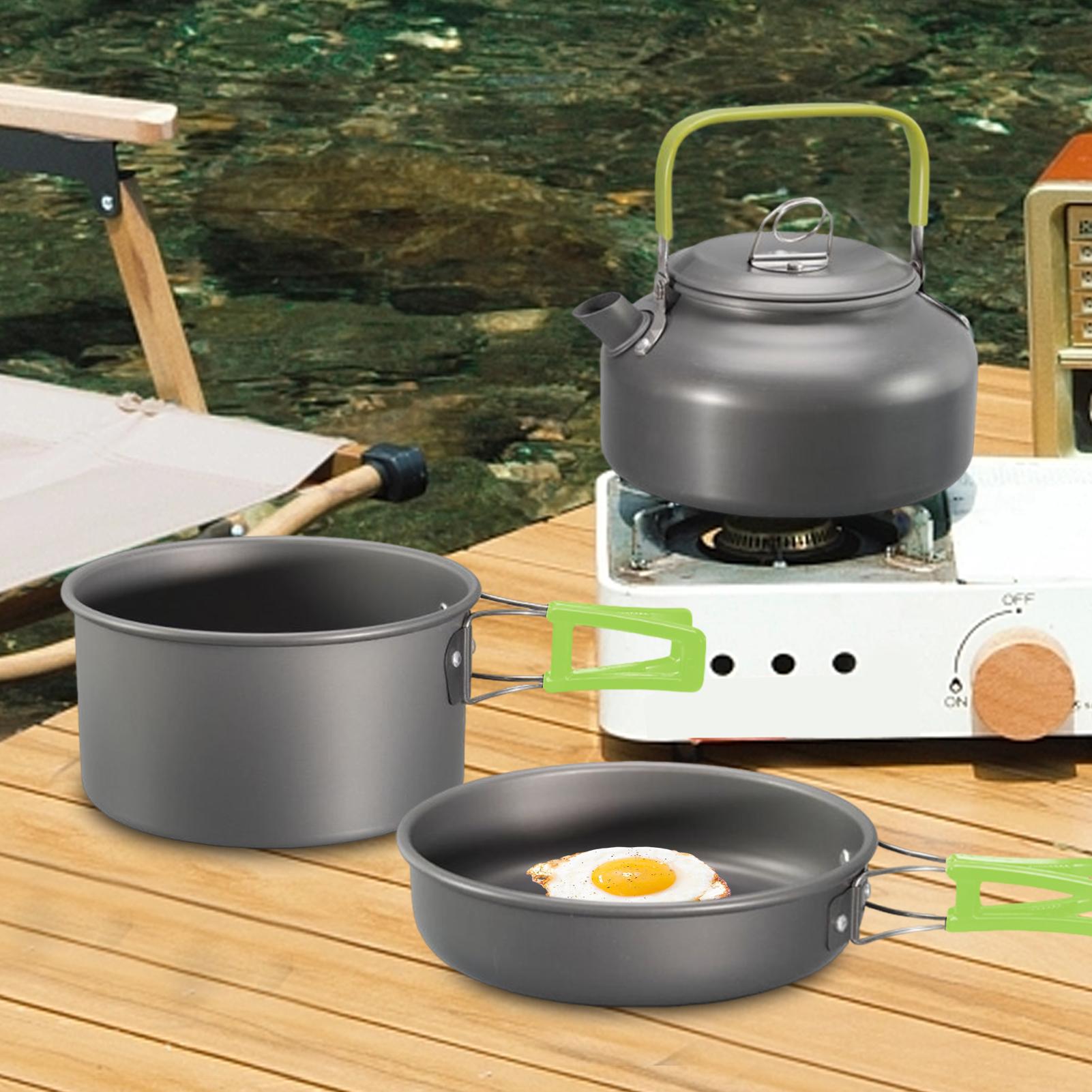 Pentole da campeggio Set di pe - Camping Cooking Set Lightweight recensione e prezzo