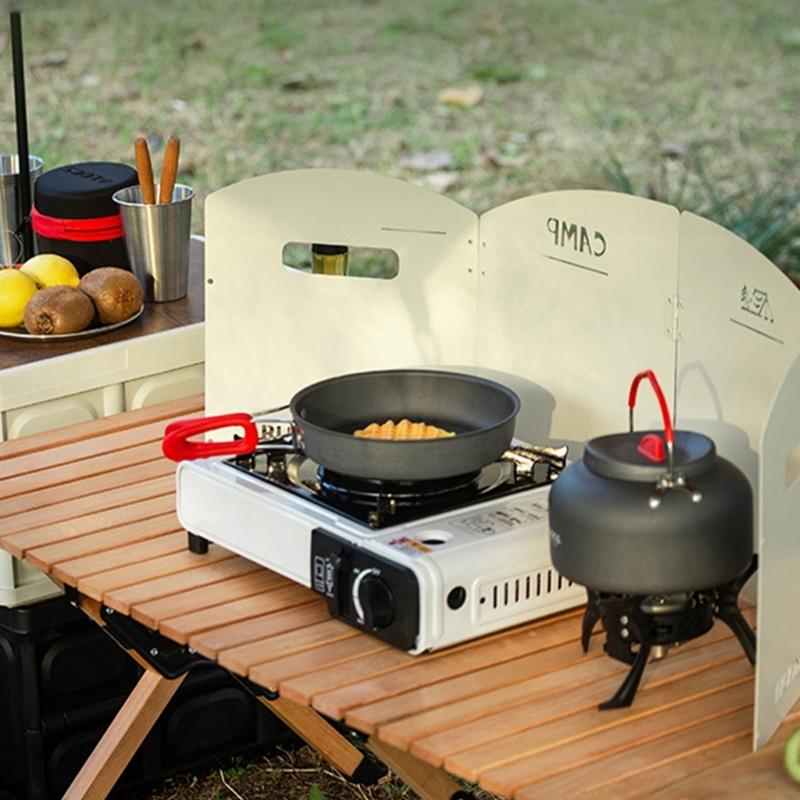 Schermo laterale per fornello  - Camping No Cooking Meals recensione e prezzo