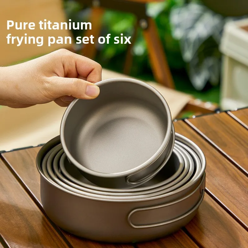 Set di pentole da esterno in t - Camping Cooking Set Lightweight recensione e prezzo