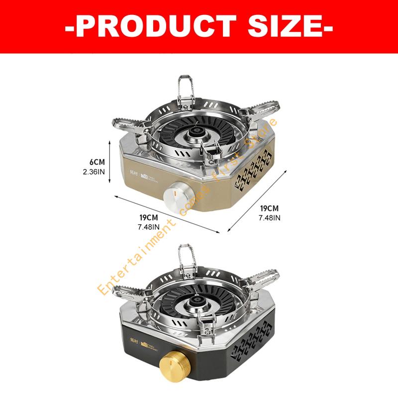 Fornello a gas con fornelli a  - Camping No Cooking Meals recensione e prezzo