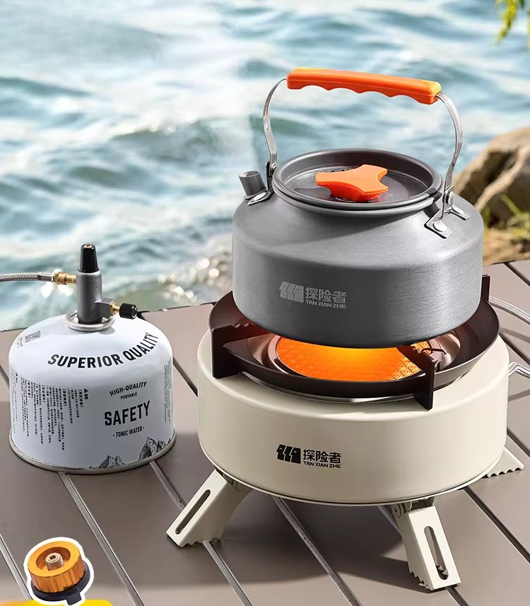 Fornello a Gas Portatile Scomp - Camping Cooking Box Set recensione e prezzo